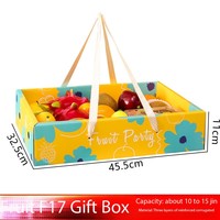 Benutzer definierte hochwertige Design Luxus Obst Verpackung Papier Schublade Box Custom Print Obst Geschenk box