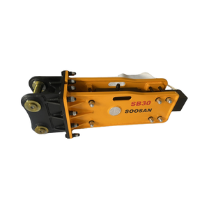 SOOSAN Hydraulic Breaker Factory SB30 Lápiz Open Top Type Rock Breaker demolición Rock Digger maquinaria de construcción con CE - Product Image 1