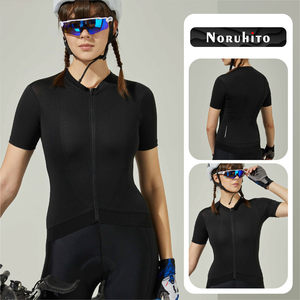 Maillot <span class=keywords><strong>de</strong></span> Ciclismo <span class=keywords><strong>de</strong></span> Manga Corta para Mujer, Sólido, Profesional, Transpirable, <span class=keywords><strong>de</strong></span> Secado Rápido, Anti-Rozaduras, para Bicicleta <span class=keywords><strong>de</strong></span> Montaña, Carretera, Entrenamiento y Carreras - Product Image 2