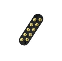 Conector magnético Longitud personalizada Carga USB a prueba de agua Transmisión DE DATOS Pogo Pin Cable con 2 3 4 5 6 7 8 9 10 Pin Carga
