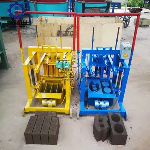 Hand Press Interlocking Electric Manual Bumi Digunakan Murah Kecil Mesin Di Indonesia Bangunan Manufacturi