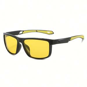 Lunettes de soleil de sport polarisées UV400 à grande monture carrée, personnalisables avec logo, pour hommes et femmes, idéales pour la conduite et le cyclisme, collection 2025 - Product Image 6
