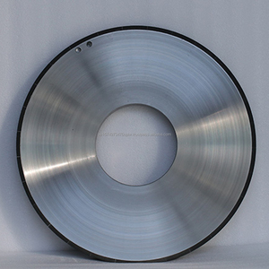 Producto personalizado, muela abrasiva de diamante de unión de resina grande, muela abrasiva de diamante de resina para revestimiento de carburo de pulverización térmica HVOF - Product Image 3