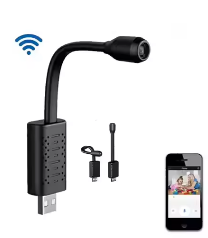 ShooCam USB WiFi Mini Camera Home Security CCTV Camera with Night Vision Motion Detection 2-Way Audio Cloud Camera
