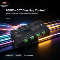 Décodeur DMX OLED 12CH*5A 12-24VDC CV D12A