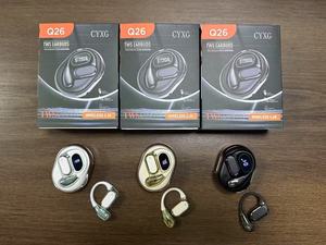 หูฟังไร้สาย TWS เสียง HD แบบเรียลไทม์ AI พร้อมหน้าจอ LED อัจฉริยะ แสดงผลแบบดิจิทัลสองทิศทาง ใช้พลังงานจากแบตเตอรี่ เหมาะสำหรับเล่นกีฬา แบบเปิด  ถ่ายโอนข้อมูลสองทิศทาง - Product Image 4