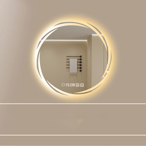 Espejo Decorativo Moderno de Cuerpo Entero con Luz LED, Forma Redonda, Ecológico, para Verse con el Atuendo - Product Image 3