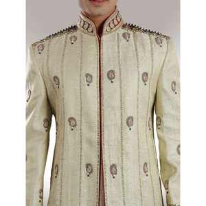 Crème de mariage <span class=keywords><strong>Atif</strong></span> Sherwani - Product Image 4