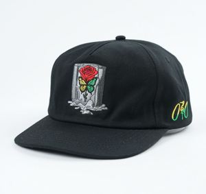 Gorra de Béisbol Snapback Personalizada de Algodón Sin Estructura con Logotipo Bordado de Alta Calidad y Visera Plana - Product Image 3