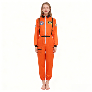 Traje de Astronauta Unisex, Disfraz de <span class=keywords><strong>Piloto</strong></span> Espacial para Halloween, Cosplay de Películas y Televisión, Fiestas - Product Image 1
