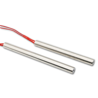 Cartouche chauffante en acier inoxydable haute densité industrielle pour crayon à tige chauffante Hot Rod Élément chauffant à air pour le chauffage des moules