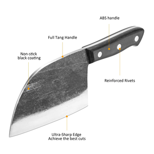 Cuchillo de deshuesado de espiga completa de acero inoxidable de alta calidad, cuchillo inteligente de carne forjada hecha a mano para uso en la cocina - Product Image 2
