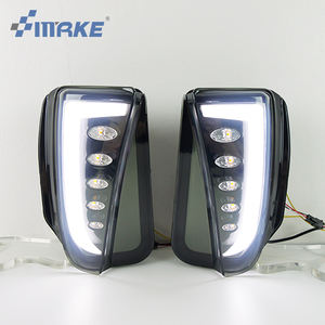 Smrke Auto Modifié Feux Diurnes pour Toyota <span class=keywords><strong>Prius</strong></span> 2013 2014 2015 LED Phare Antibrouillard DRL Avec Clignotant Dynamique - Product Image 2