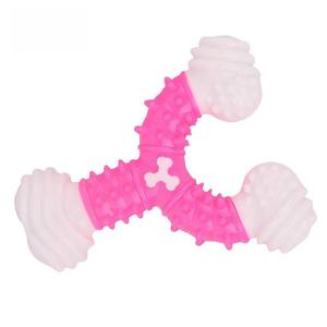 Yaratıcı tavuk bacağı kemik <span class=keywords><strong>Y</strong></span> şekli kauçuk <span class=keywords><strong>Pet</strong></span> oyuncaklar köpek çiğnemek bulmaca interaktif diş taşlama dayanıklı köpek oyuncakları - Product Image 2