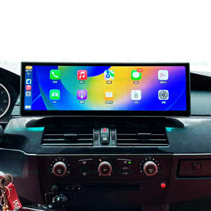 Krando sans fil Android auto voiture adio gps mise à niveau moniteur pour <span class=keywords><strong>BMW</strong></span> série 3 e90 série 5 <span class=keywords><strong>E60</strong></span> <span class=keywords><strong>2005</strong></span> ~ 2012 headunit lecteur multimédia - Product Image 2