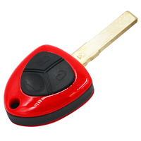 Clé de voiture intelligente à 3 boutons, télécommande complète 433MHZ pour Ferrari 458 italie californie 599 GTB Fiorano FF ID48 puce lame non coupée