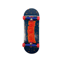 Sk8Crime 2023 - Tabla de Madera para Trucos de Skate, Personalizada al por Mayor, OEM, Resistente al Agua, Mini Tabla de Madera de 32x97mm para Jóvenes