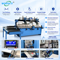 Machine à encoller les feuilles de finition pour carnets KB ZY440, économique et automatique, 440 mm