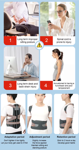 Chất lượng cao cao cấp vai thắt lưng hỗ trợ trở lại hỗ trợ Brace <span class=keywords><strong>Belt</strong></span> tư thế Corrector dây đai - Product Image 6