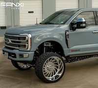 Jantes forgées FANXI New Look 8x6.5 8x180 6x135 5x5.5 6x139.7 8x170 pour Ford F150 F250 GMC 2500 CHEVY 2500 avec enjoliveurs flottants