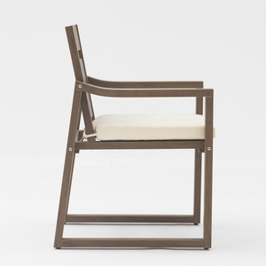 Uplion <span class=keywords><strong>poltrona</strong></span> da esterno Patio terrazza prato giardino terrazza cortile <span class=keywords><strong>sedia</strong></span> <span class=keywords><strong>a</strong></span> doghe in plastica marrone chiaro con finitura antimacchia - Product Image 4