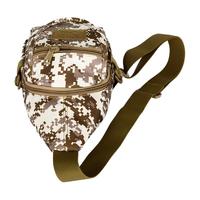 Bolsa Táctica de Pecho Impermeable de Nailon 1000D, Camuflaje, Molle, Múltiples Bolsillos, Cierre de Cremallera Ajustable, Acceso Rápido, para Caza al Aire Libre