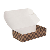 Benutzer definierte Logo Kleidung Luxus Falt flugzeug Wellpappe Geschenk box Recycelt Versand Mailer Verpackung Papier boxen