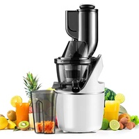 Machine à jus électrique HONGHAO, dernière génération, presse à froid lente, fonction verticale inversée, jus de fruits et légumes extraits