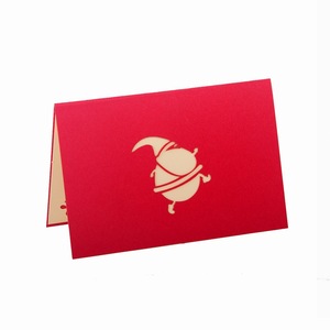 Impresión personalizada de estrellas, decoración surtida a granel, música 3d, pop up a, <span class=keywords><strong>tarjeta</strong></span> de felicitación de Navidad y sobres - Product Image 3