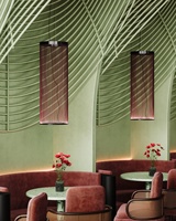 Mobilier de terrasse commercial pour cafétéria, canapé de restaurant, ensemble table et chaises en rotin pour restaurant, chaise de patio en bord de mer pour extérieur