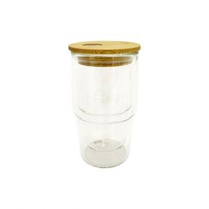 3Oz Beer Cups Drinking <b>Glasses</b> Cup 3 Oz <b>Glass</b> Tumbler With Lid and <b>Straw</b> - Product Image 1