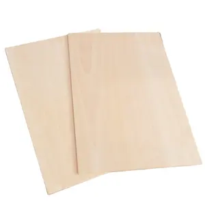 Cheap Price Sheets for Craft, Laser, Wood Burning, DIY Projects, Unfinished Plywood Sheets can be Simply Cut and Painted