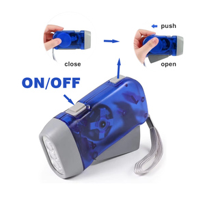 Khuyến mãi OEM Logo in tự sạc xách tay <span class=keywords><strong>mini</strong></span> <span class=keywords><strong>LED</strong></span> EDC đèn pin ban đêm chiếu sáng khẩn cấp handpress <span class=keywords><strong>Dynamo</strong></span> Torch - Product Image 2