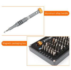 <span class=keywords><strong>Kit</strong></span> d'outils de <span class=keywords><strong>démontage</strong></span> et de réparation pour téléphones portables et ordinateurs, jeu de tournevis multifonction 68-en-1 - Product Image 3