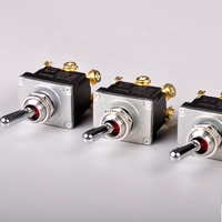 Interrupteur à bascule TOOWEI ON-ON 6 broches 15A 250VAC bipolaire 2 voies à bornes à vis