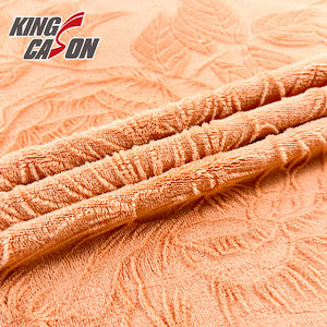 Tessuto in pile di flanella bruciata 100% poliestere certificato OEKO-TEX di qualità premium Kingcason, campione gratuito garantito, per lenzuola - Product Image 3