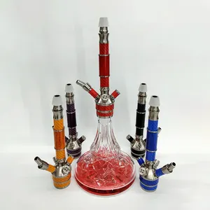 Cachimba con 4 tubos grandes, nuevo, de alta calidad, a la venta