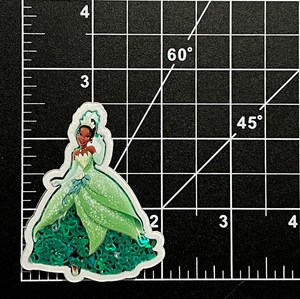 OEM ODM Llavero <span class=keywords><strong>de</strong></span> acrílico con diseño <span class=keywords><strong>de</strong></span> personajes <span class=keywords><strong>de</strong></span> princesas (Ariel, Bella, Tiana, Cenicienta, Blancanieves, Elsa) y centro <span class=keywords><strong>de</strong></span> lazo para el pelo, para álbumes <span class=keywords><strong>de</strong></span> recortes - Product Image 5