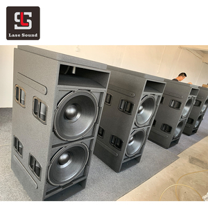 Altavoz Subwoofer Doble RS18L de 18'' Resistente al Agua para Exteriores, Equipo de Bajos para <span class=keywords><strong>DJ</strong></span>, 1600W de Potencia, 4-8ohm, Madera, 18 Pulgadas - Product Image 3