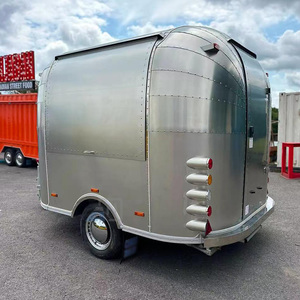 Food Truck Personalizzato Aerodinamico, Rimorchio per Alimenti Completamente in Acciaio Inox, Piccolo Rimorchio per Cibo, Rimorchio Mobile per Caffetteria - Product Image 5