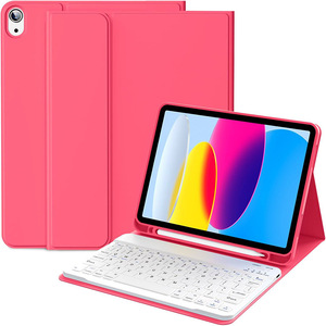 Custodia in TPU con <span class=keywords><strong>tastiera</strong></span> <span class=keywords><strong>Bluetooth</strong></span> wireless e <span class=keywords><strong>mouse</strong></span> <span class=keywords><strong>Bluetooth</strong></span> wireless rimovibili magneticamente per iPad 10 11 Air 7 - Product Image 5