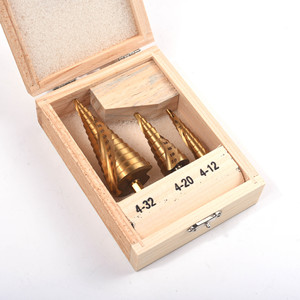 ดอกสว่านเหล็กความเร็วสูง หัวหกเหลี่ยม รุ่น M35 ชุบไทเทเนียม แบบร่องตรงและร่องเกลียว ดอกสว่านแบบขั้นบันได อเนกประสงค์ - Product Image 4