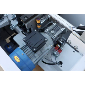 SPK-101B Automatic PLC Hydraulic Driven Motor Pump PP Strap <b>Low</b> <b>Table</b> Arch Strapping Machine with Wood Packaging Easy to Operate - Product Image 4