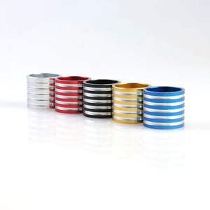 Bicycle <b>Headset</b> <b>Spacers</b> Aluminum Alloy 30mm Multi-color for Mountain Road Bike Fork Stem Mounting - Product Image 1