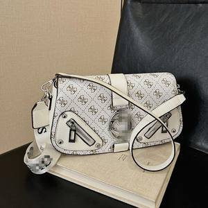 Элитные дизайнерские женские сумки известных брендов с застежкой-молнией и декором из заклепок, модный стиль, новая коллекция - Product Image 4