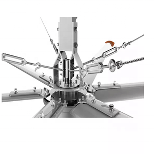 Ventilateur de plafond industriel HVLS, pales en aluminium, moteur PMSM, faible bruit, économie d'énergie, pour entrepôt, atelier - Product Image 3