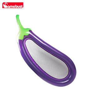 Samebust <b>Inflatable</b> Eggplant <b>Float</b> 250x105x20cm PVC Pool Lounge For Adults Swimming Fun - Product Image 4