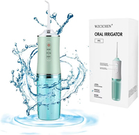 Ursmile Electric Dental Water Flosser untuk IPX7 Tahan Air 3 Mode Pengisian Daya USB-C Tangki 300ml yang Dapat Dilepas untuk Tonsil.