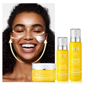 AILKE शीर्ष विक्रेता 2022 कार्बनिक पेप्टाइड चेहरा क्रीम विरोधी मुँहासे Cleanser विरोधी शिकन सीरम त्वचा की देखभाल सेट