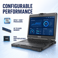 Portátil Getac B360 G2 Totalmente Robusto, Pantalla Táctil FHD de 13.3 Pulgadas y 1400 Nits, Intel Core i5 de 12.ª Generación, 16 GB de RAM, SSD de 256 GB, Windows 11 Pro
